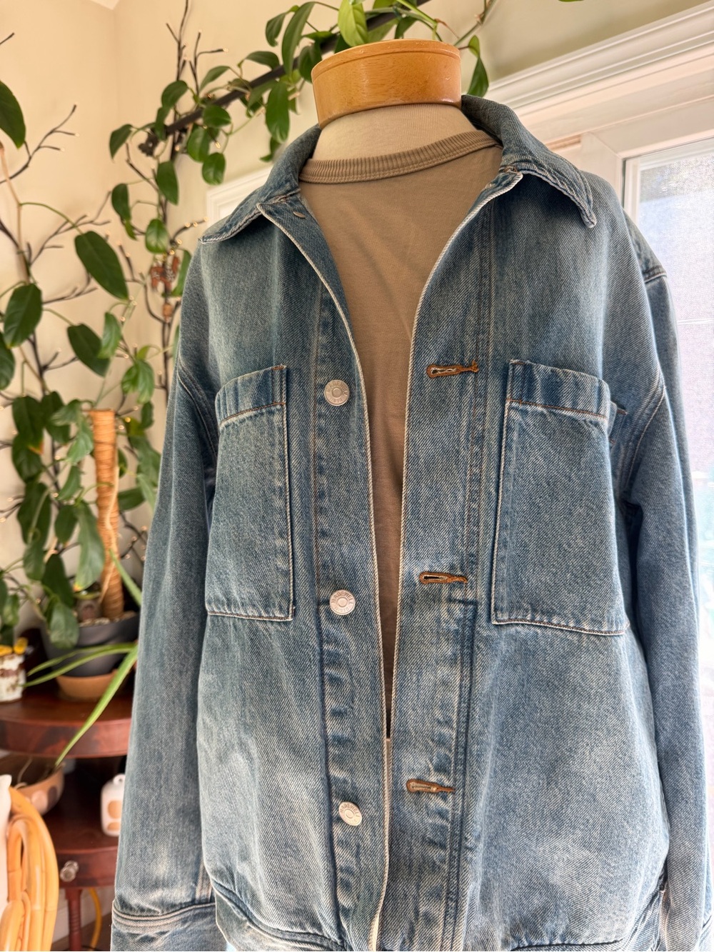 Madewell Light Blue Relaxed Denim Jacket